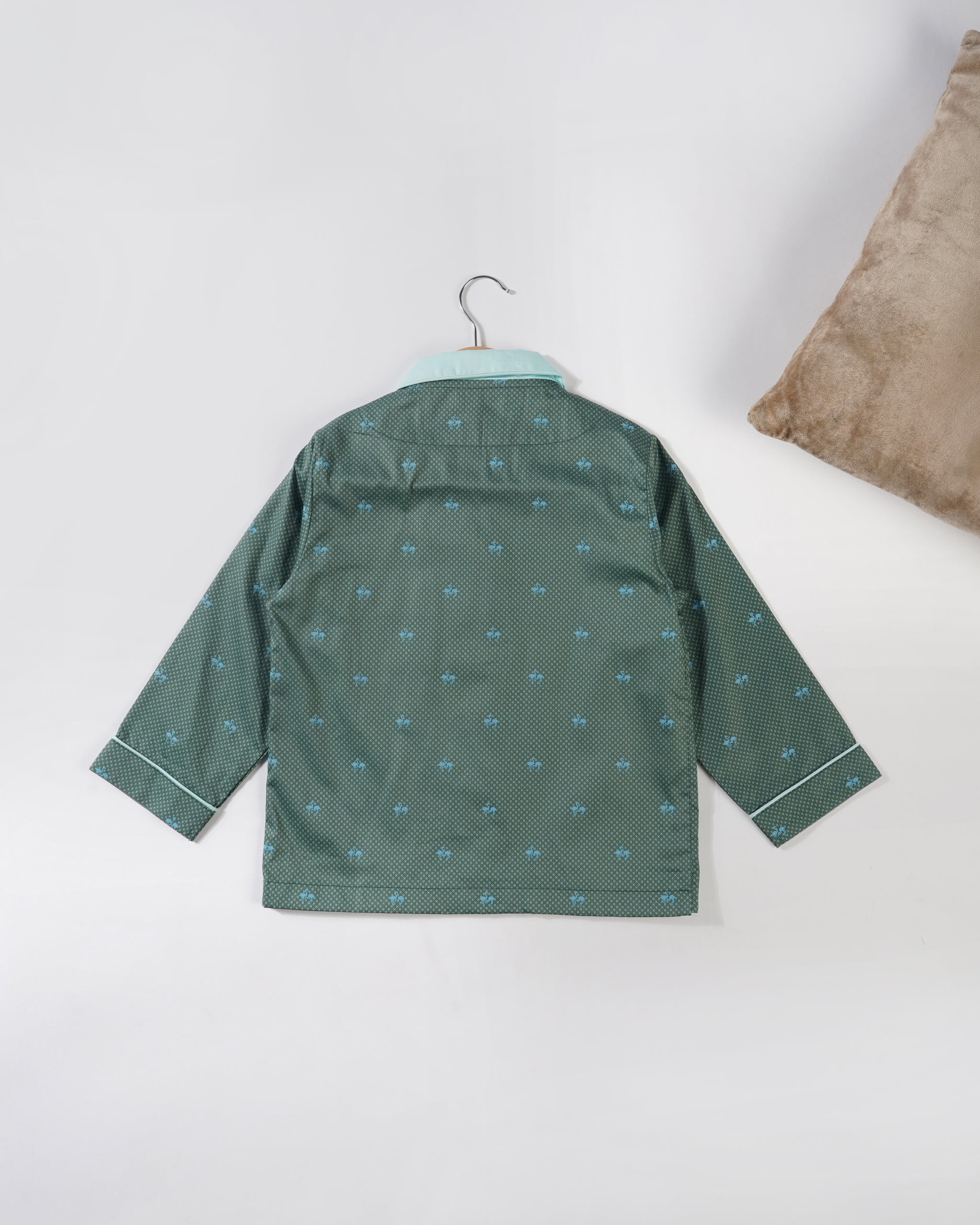 Unisex Marine collar lounge set