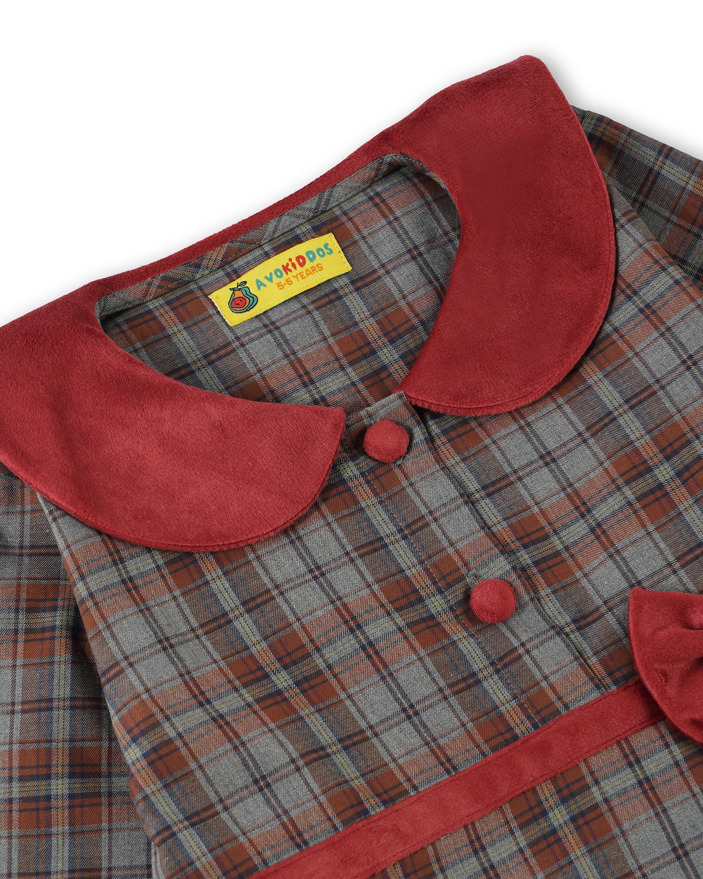 Girls Velvet Noel Dress