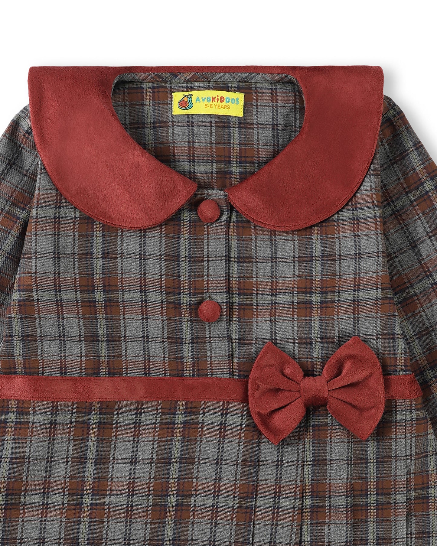 Girls Velvet Noel Dress