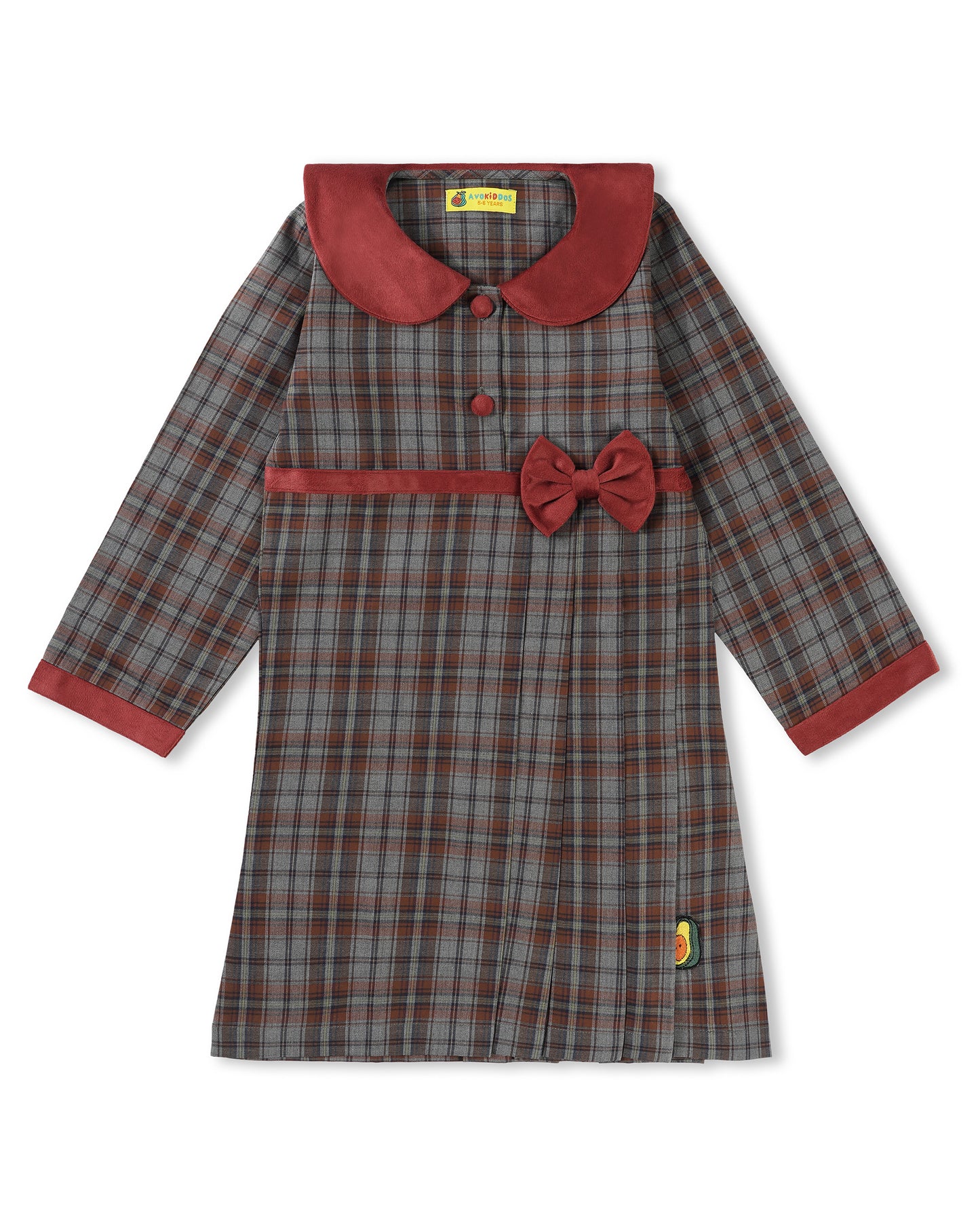 Girls Velvet Noel Dress