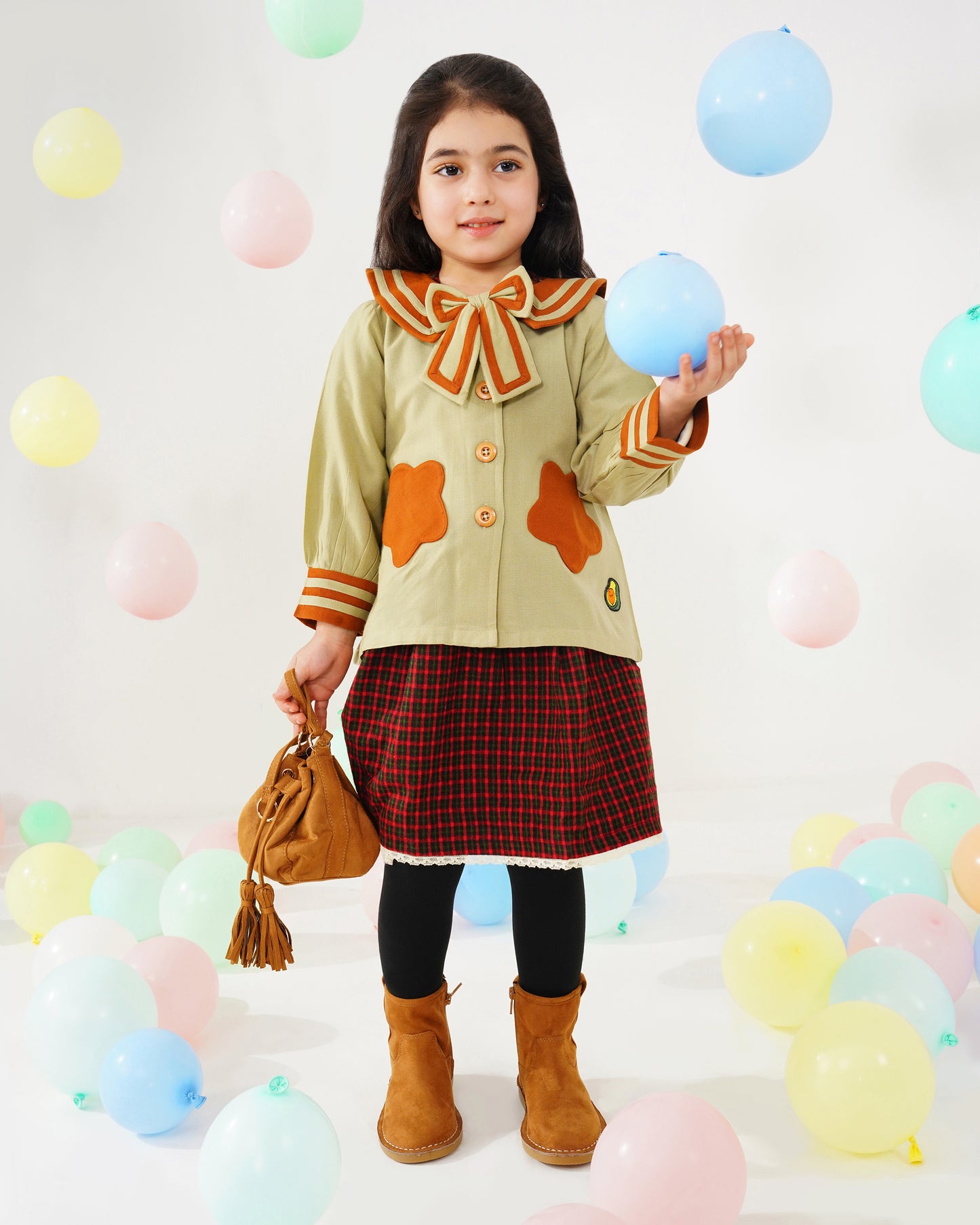 Girls Korean Style Winter Jacket