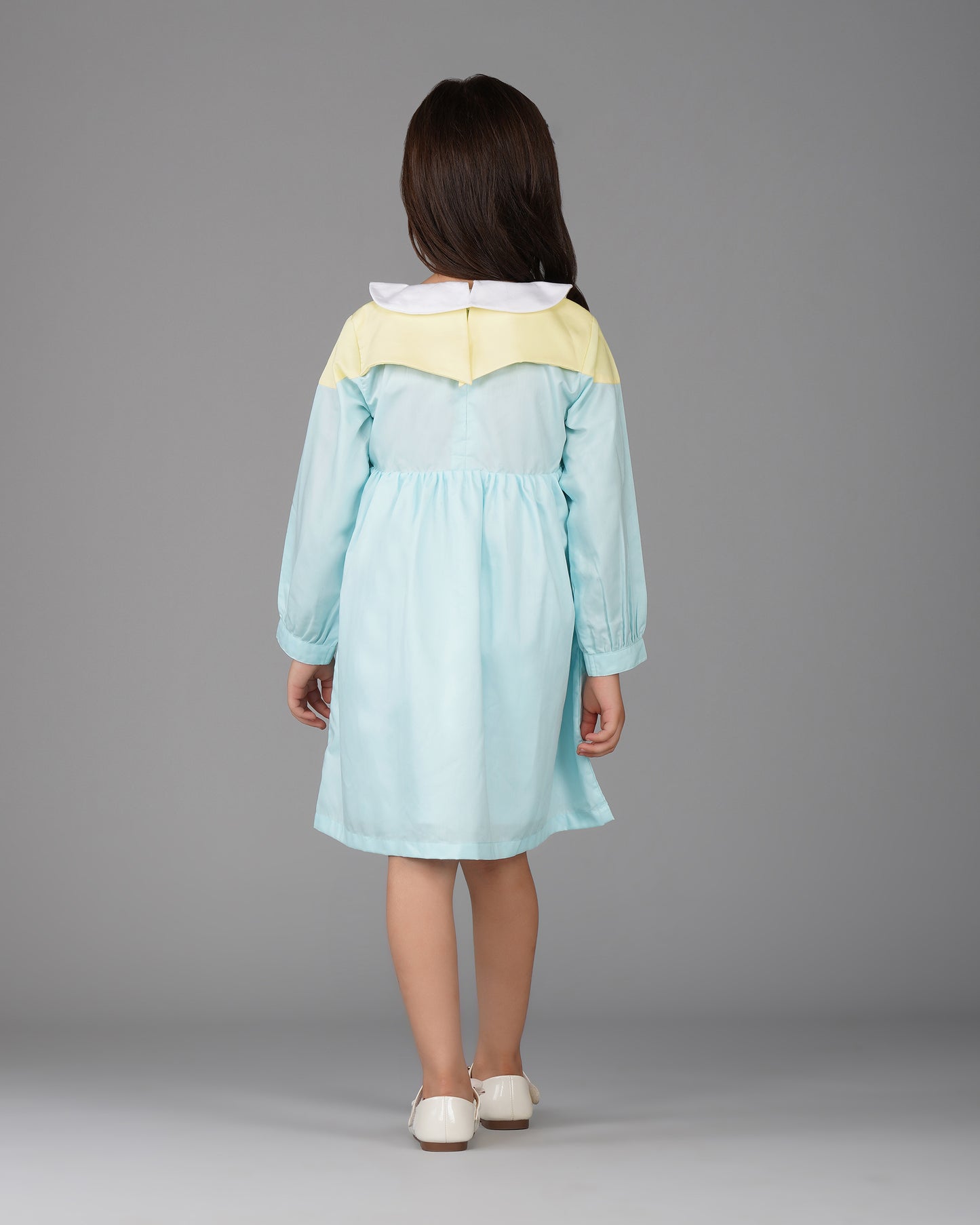 Girls Little Cinderella Bow Dress