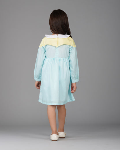 Girls Little Cinderella Bow Dress