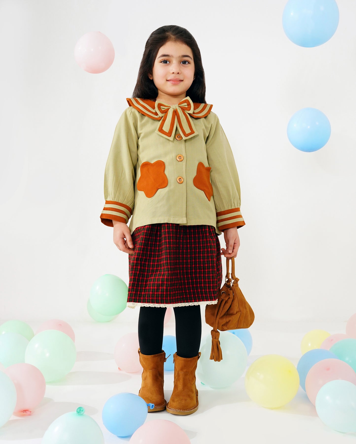 Girls Korean Style Winter Jacket