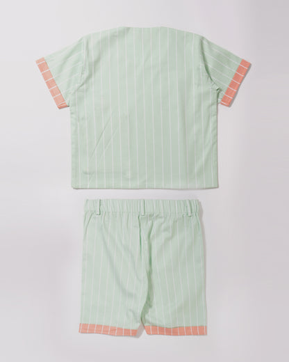Boys Mama's boy Styled front relaxed fit co-ord set