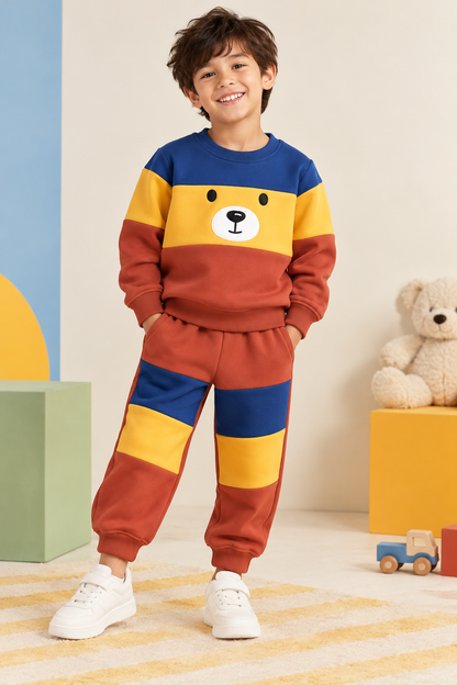 Unisex Colorblocked Ted Joggers