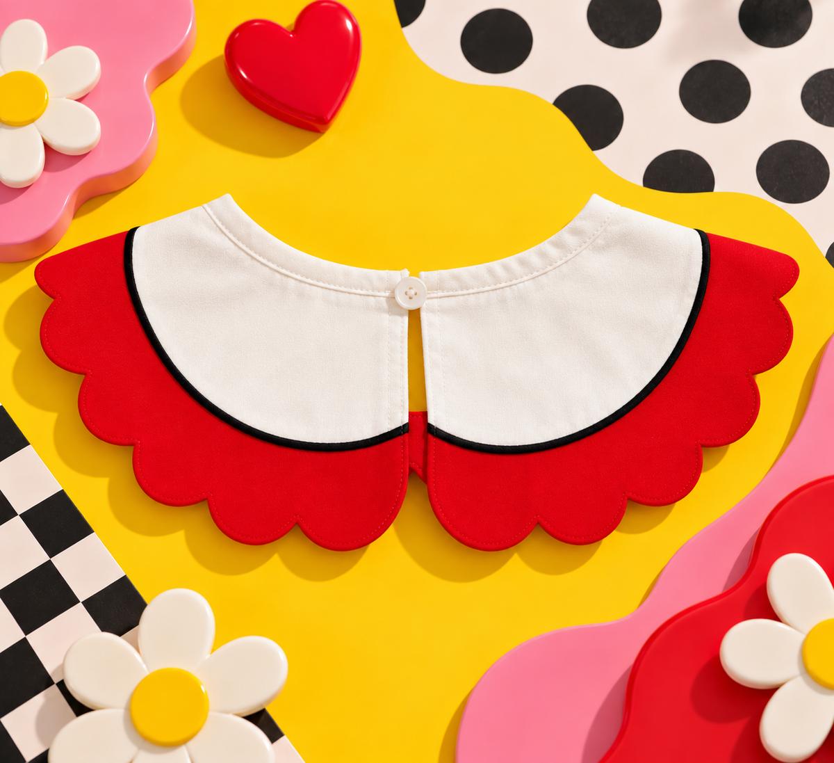 Cherry Heart Collar