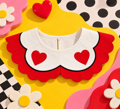 Cherry Heart Collar