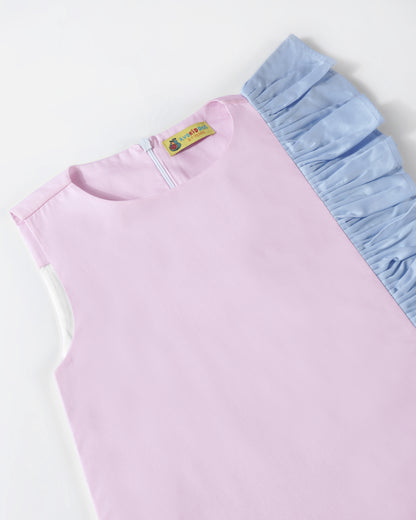 Sorbet Rufffle Dress