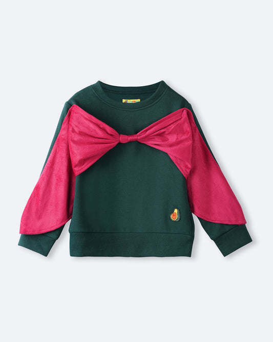 Girls Sugarplum Holly Sweatshirt