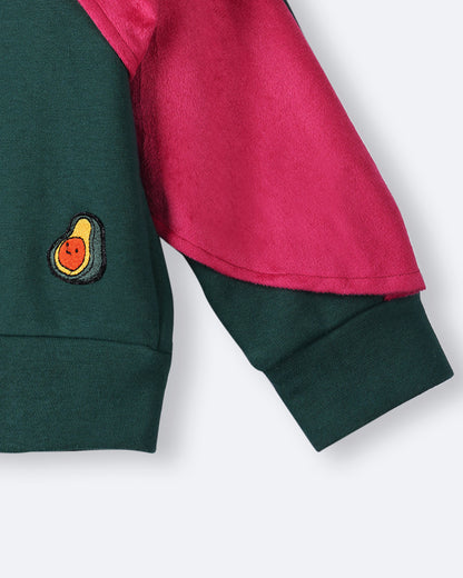 Girls Sugarplum Holly Sweatshirt