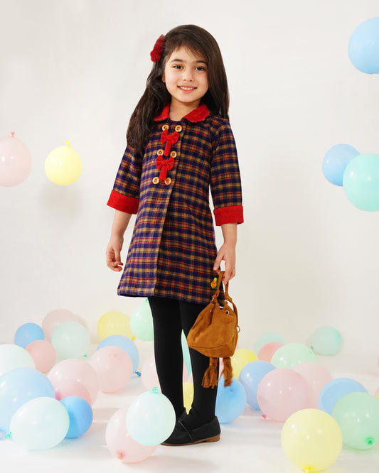 Girls Winter Alice in Winterland long coat