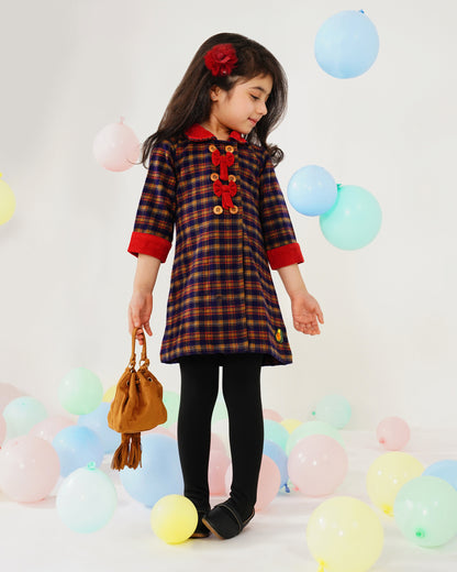 Girls Winter Alice in Winterland long coat