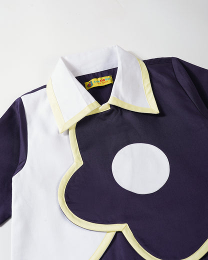 Girls K-Pop Of Flowers Co-ord Set