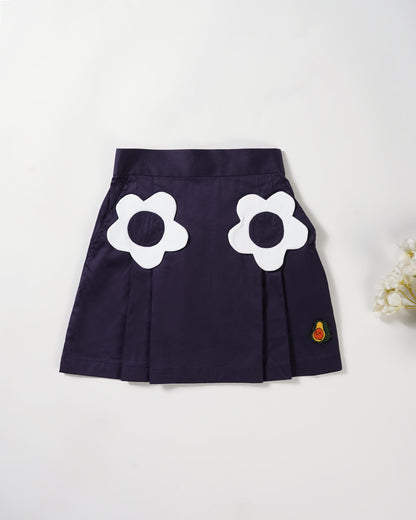 Girls K-Pop Of Flowers Co-ord Set