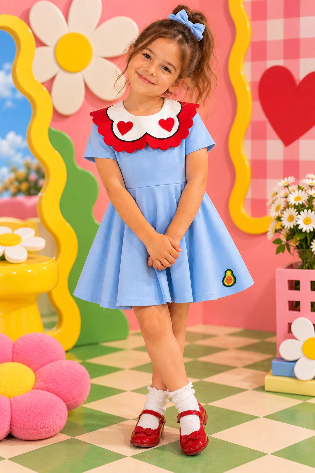 Cherry Heart Collar