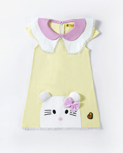 Sweet Kitten Relaxed Skater Dress x Octo Pop Combo