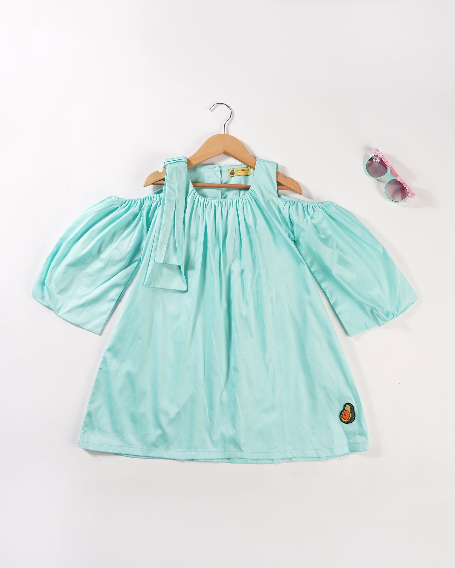 Girls Little Mermaid Knot dress