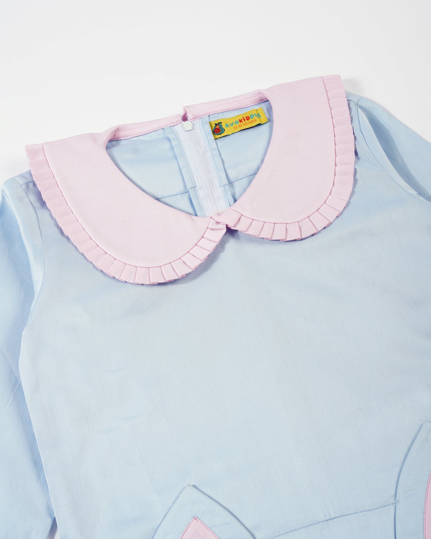 Girls Kitty Ear Pocket Dress
