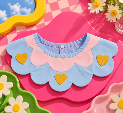 Heart and Scallop Collar