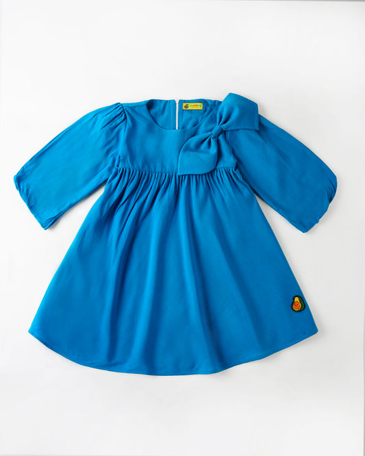 Girls Little Smurf Winter Dress