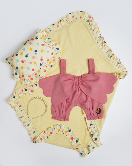 Infants Butterfly Wings Super Comfort Gift Set