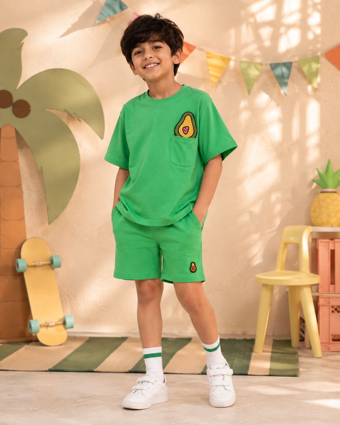 Unisex Peek-an-avo co-ord set