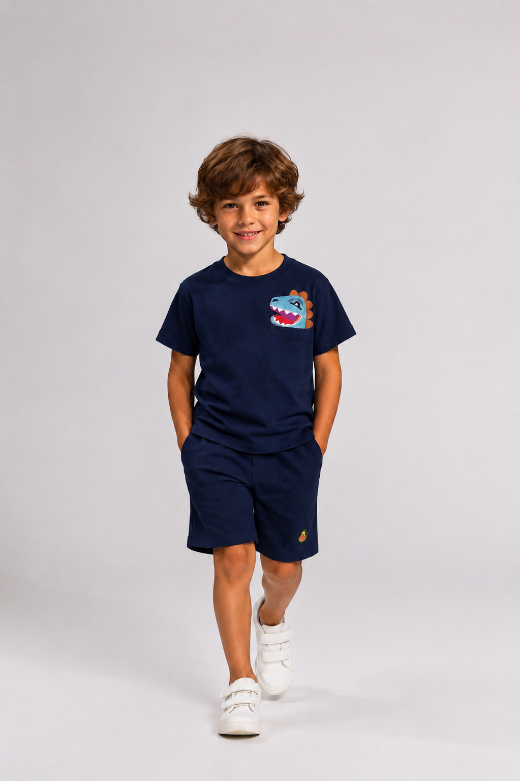 Boys Peek-a-croc co-ord set