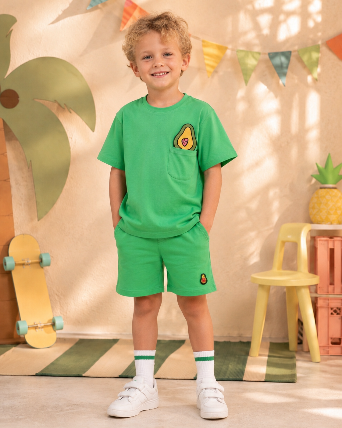 Unisex Peek-an-avo co-ord set
