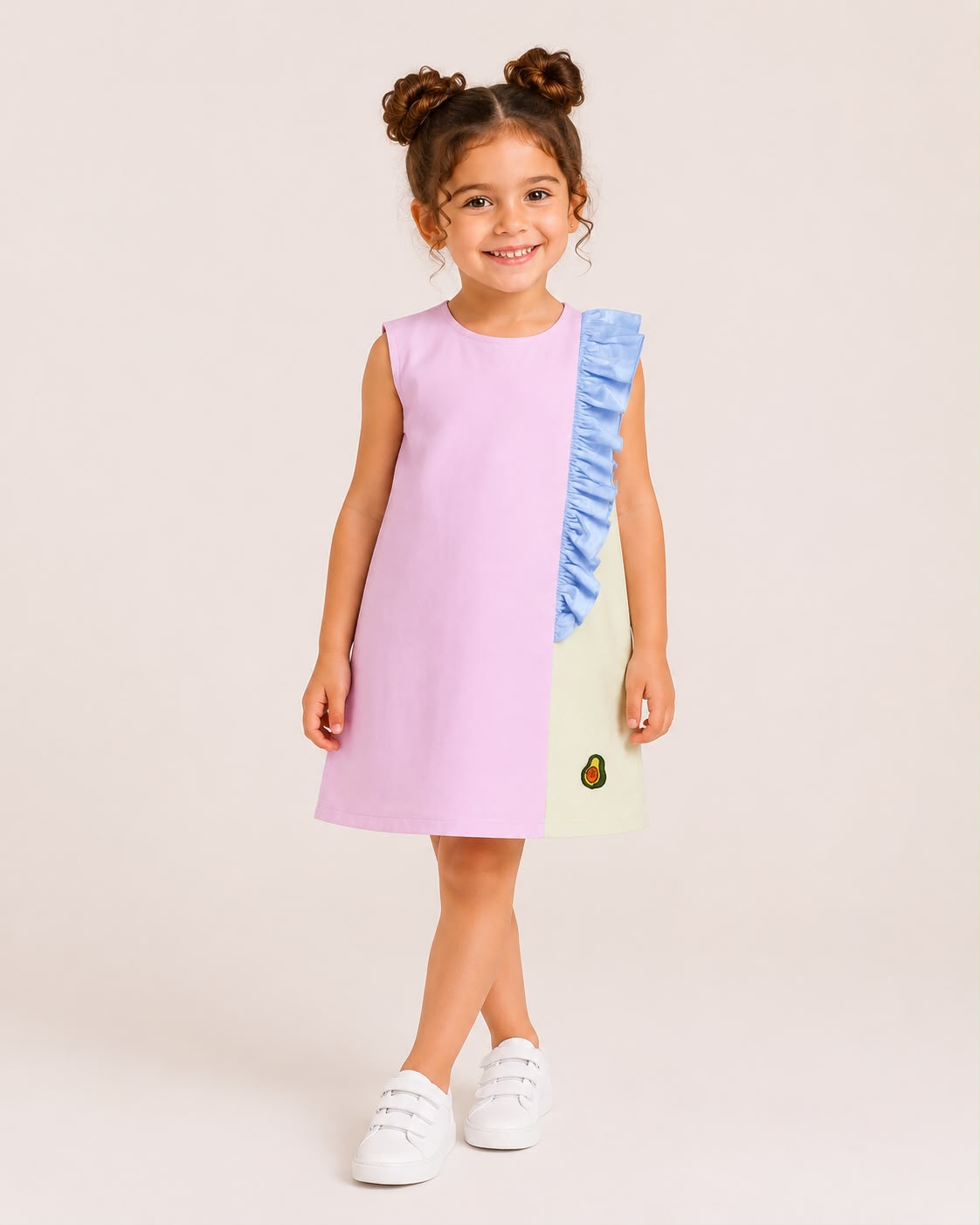 Sorbet Rufffle Dress