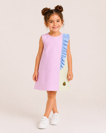 Sorbet Rufffle Dress