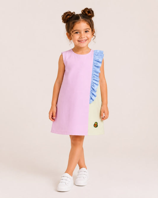 Sorbet Rufffle Dress