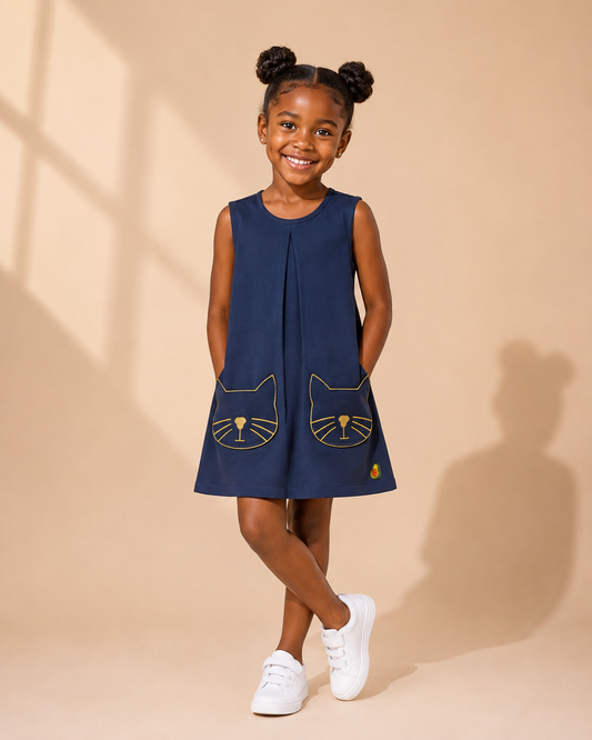 Kitty Panel Detail Dress