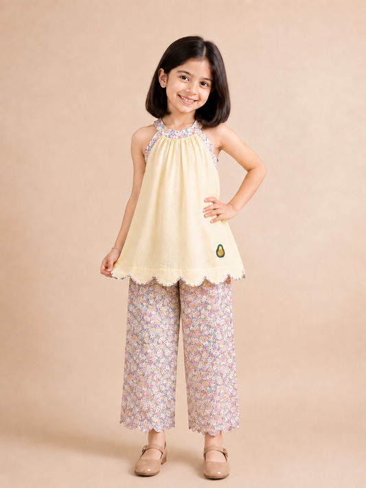 Garden Picnic Culottes Set