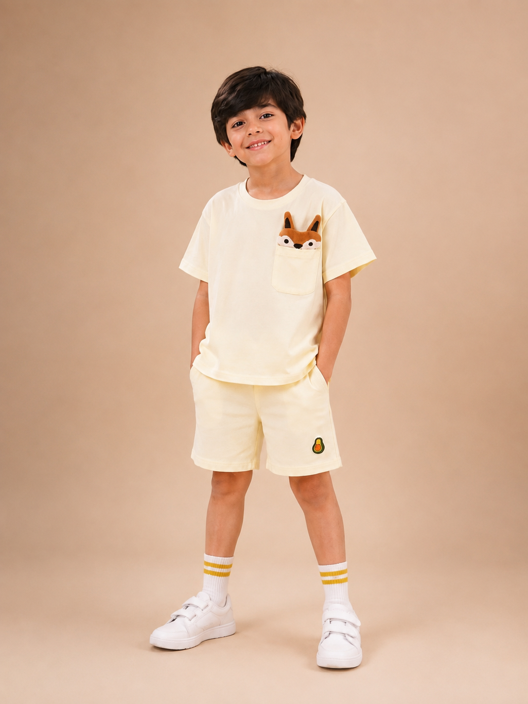 Unisex Peek-a-fox co-ord set
