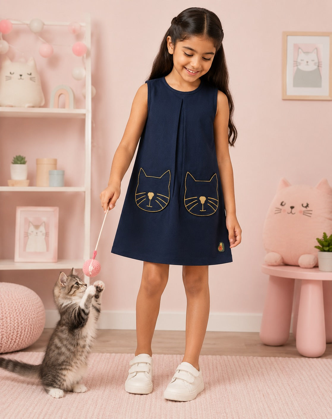 Kitty Peek Dress