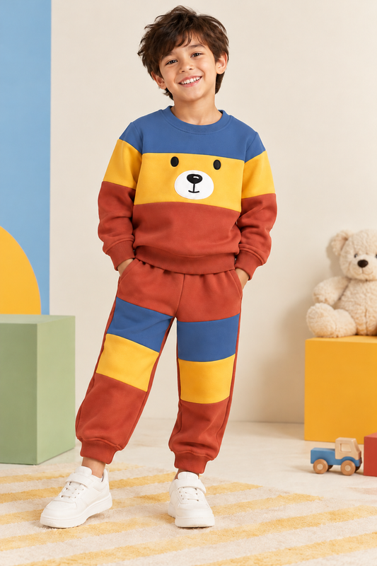 Unisex Colorblocked Ted Joggers