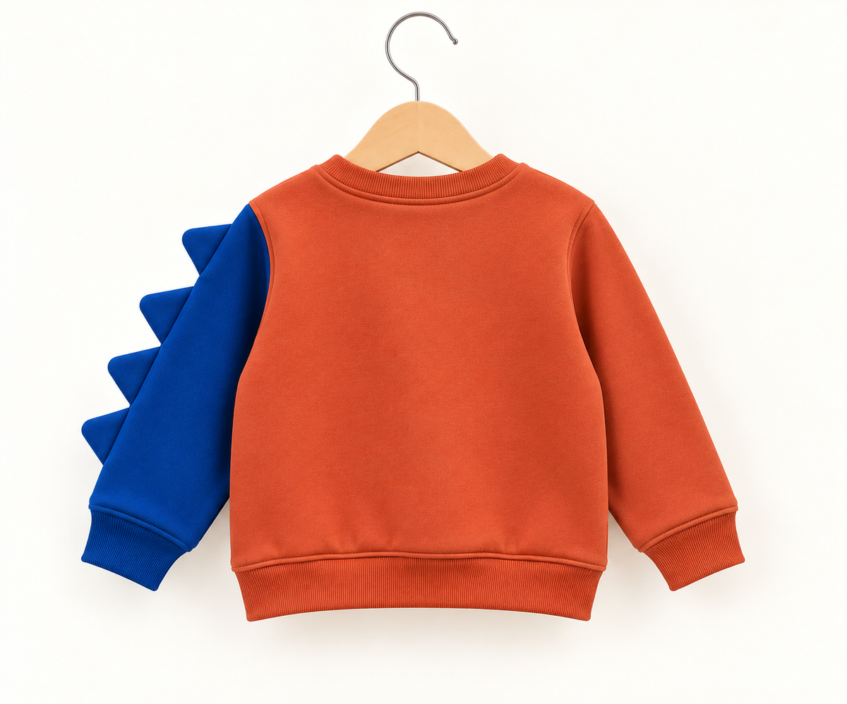 Unisex Colorblocked T-Rex Sweatshirt