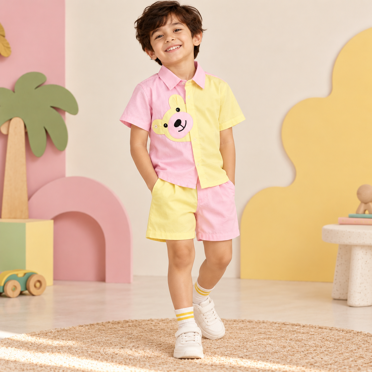Boys Eddie Teddy Set