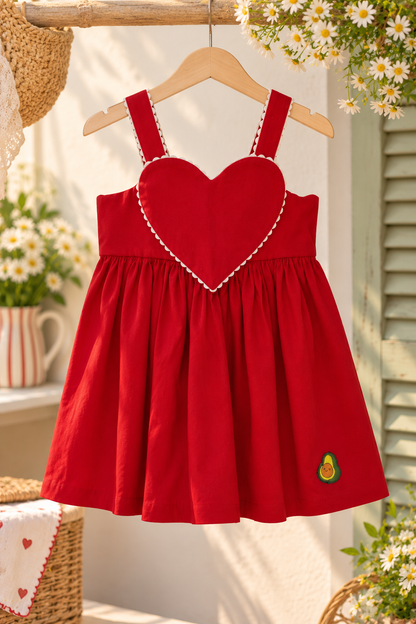 Girls Lola Heart Dress