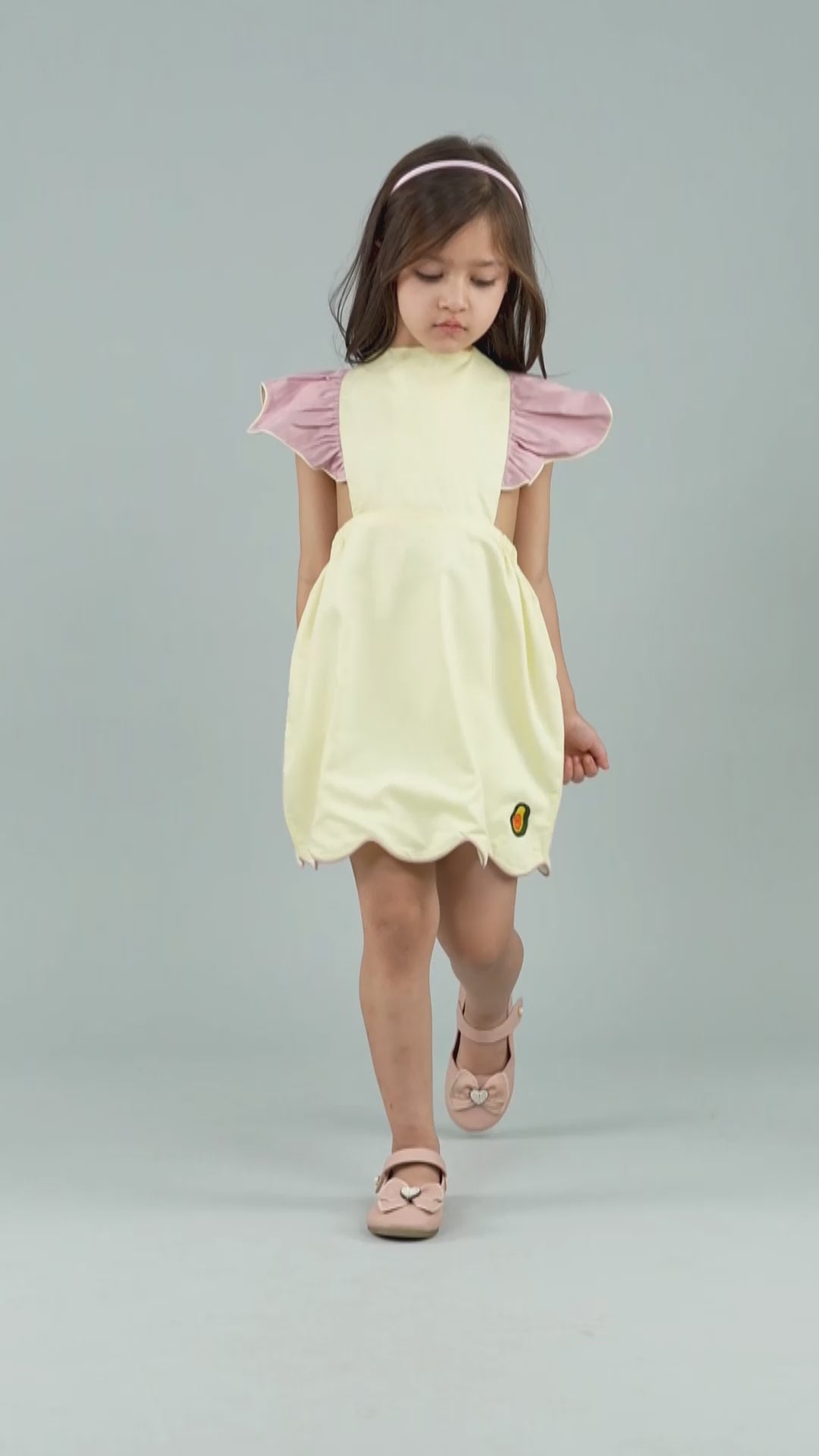 Girls Back Fly on the Wall Dress